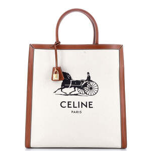 Celine Sulky Vertical Cabas Tote Large